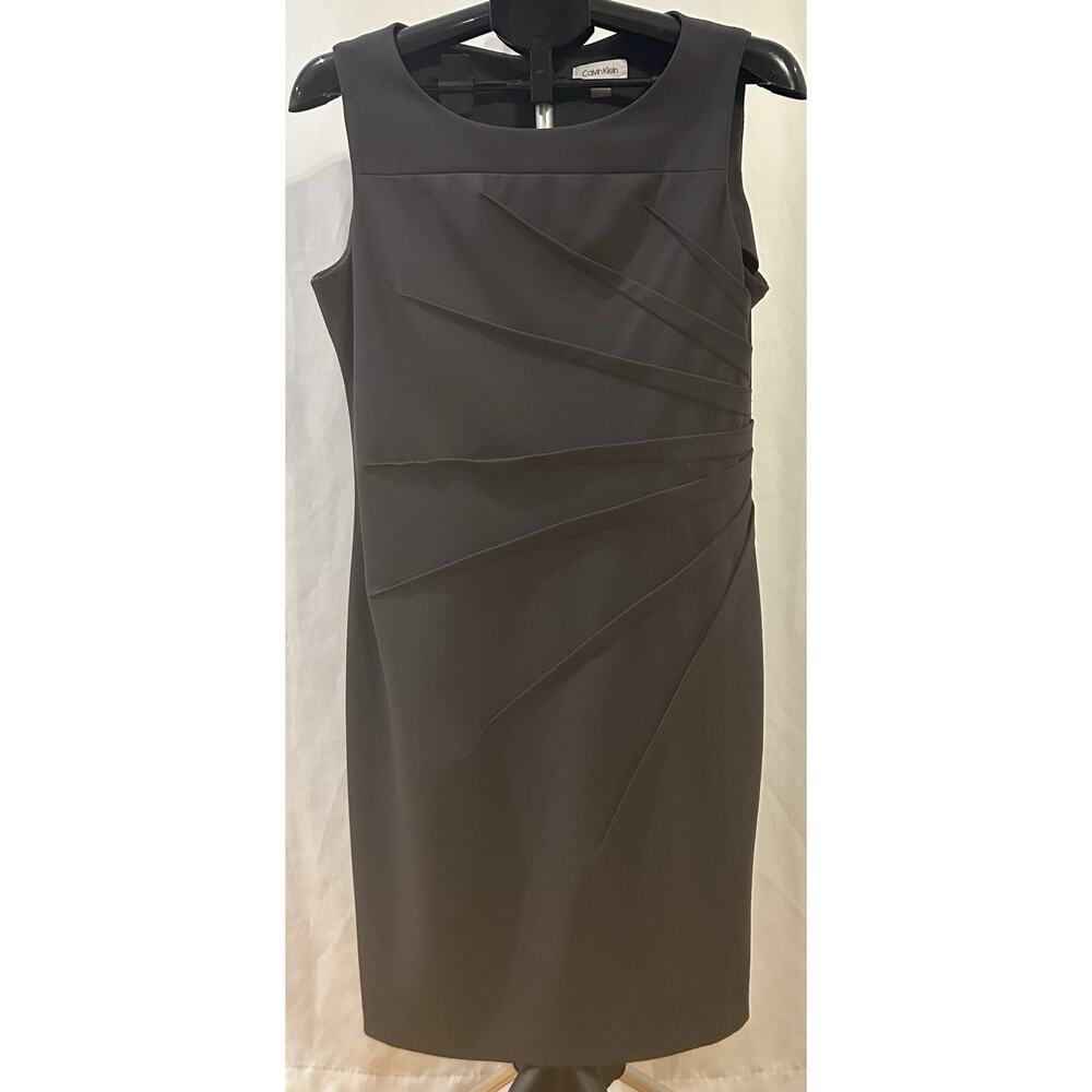 Calvin Klein Melodie Dark Gray Dress size 12